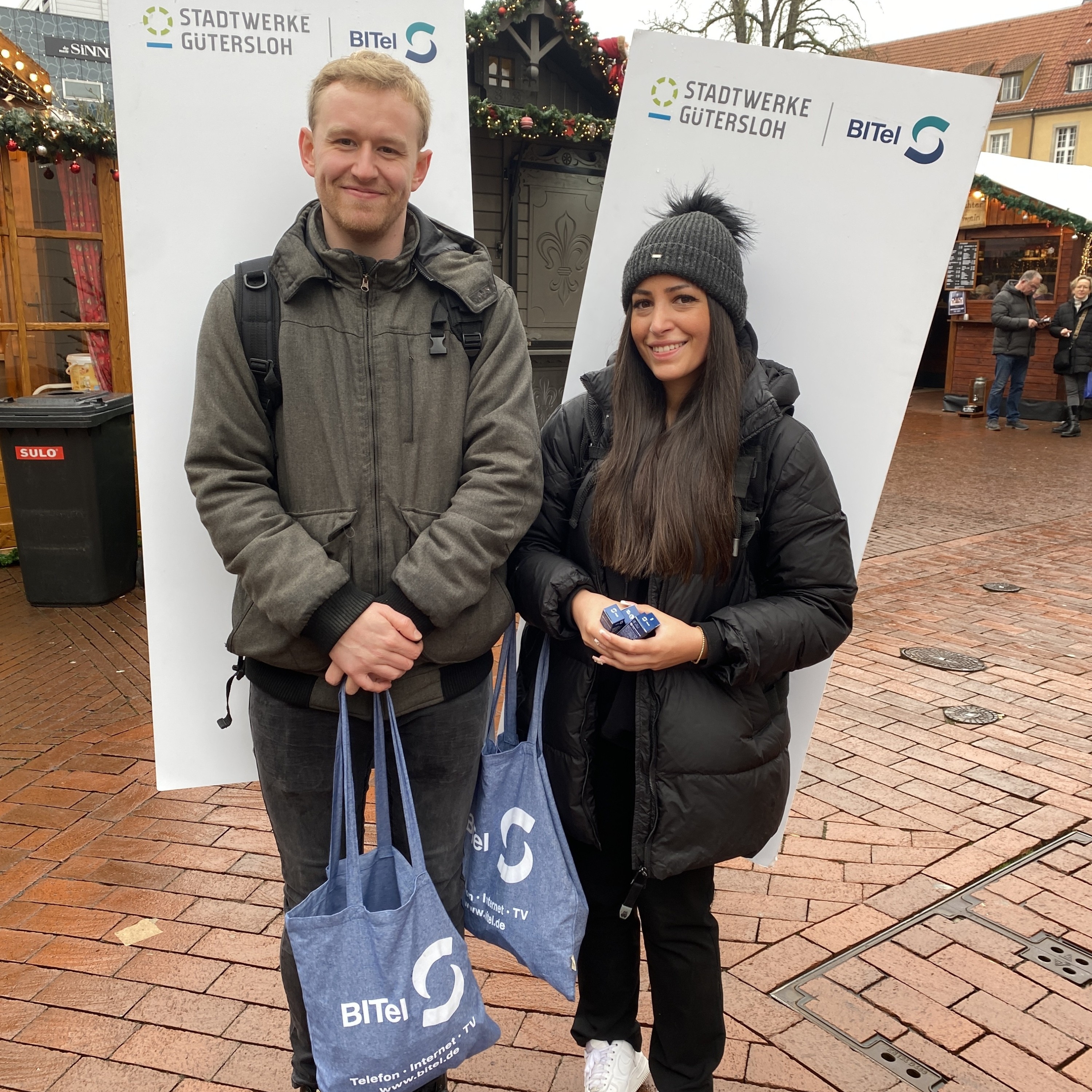 Mitarbeiter im Einsatz