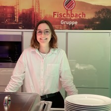 Vanessa bei der Arbeit