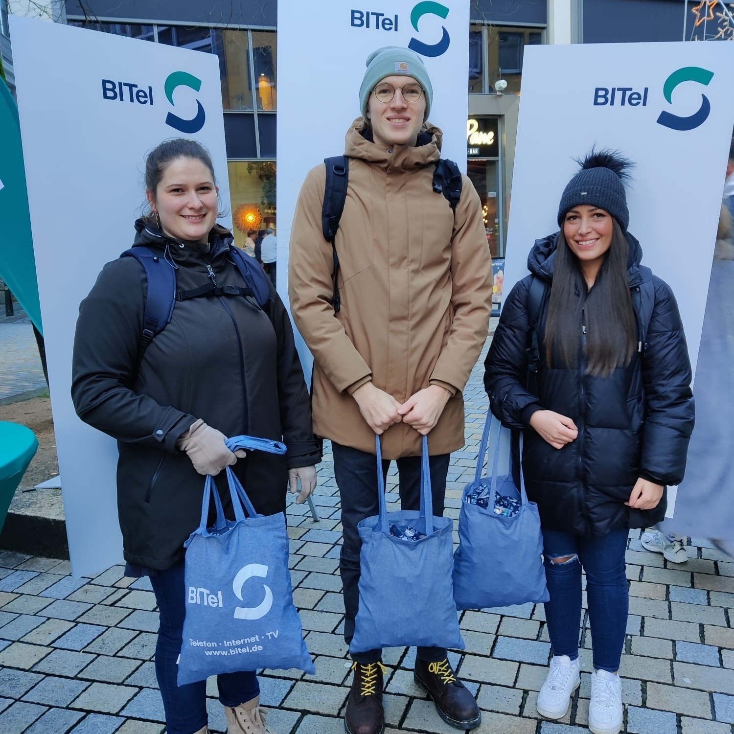 Mitarbeiter im Einsatz