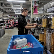 Raphael bei der Arbeit