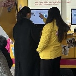 Mitarbeiter im Einsatz