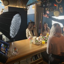 Melina bei der Arbeit