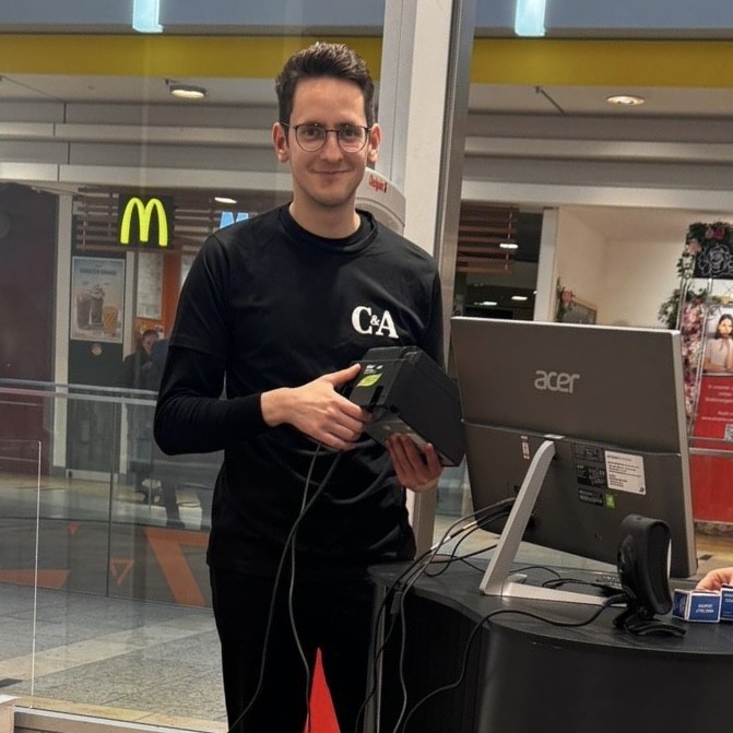 Mitarbeiter im Einsatz