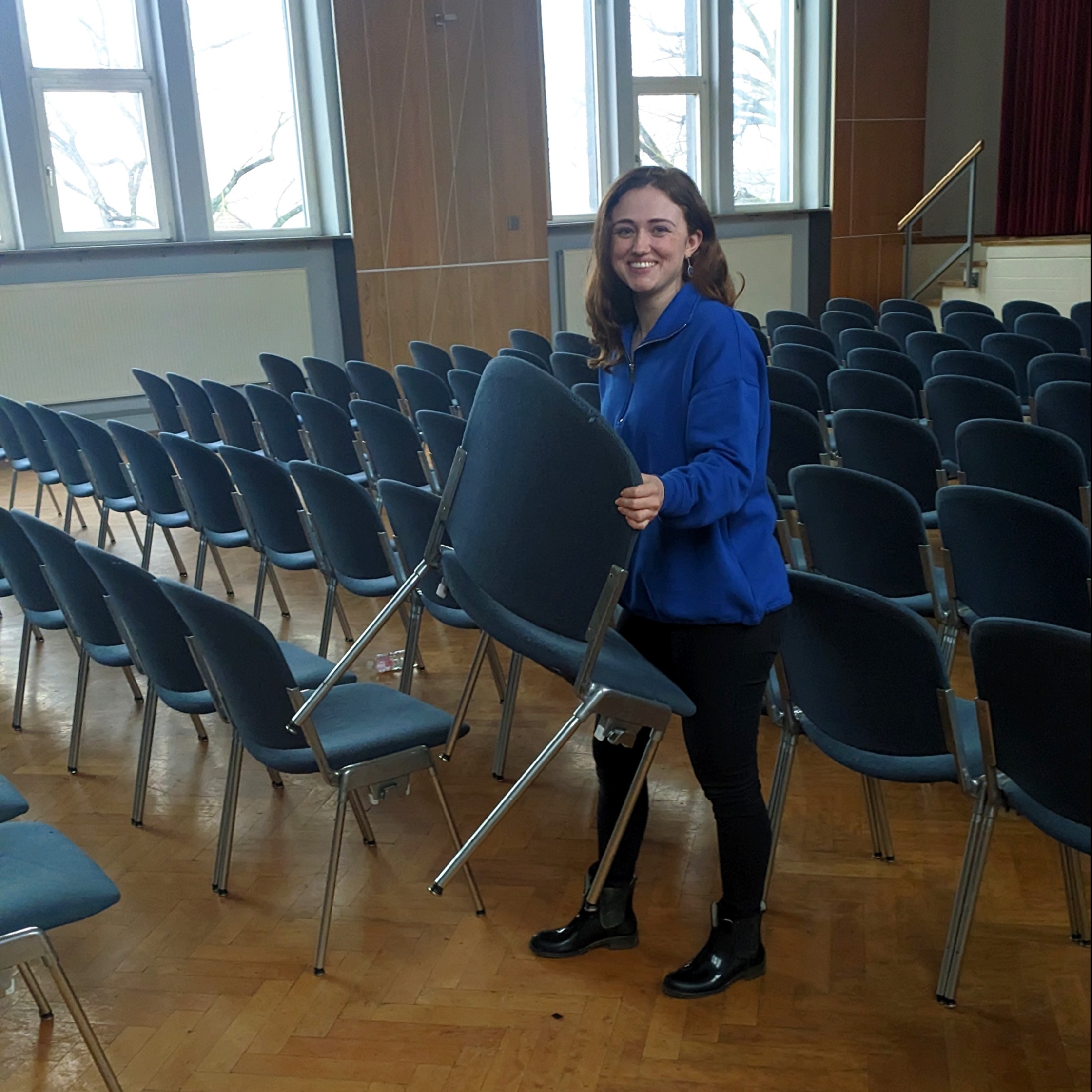 Mitarbeiter im Einsatz