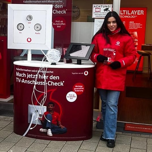 Mitarbeiter im Einsatz