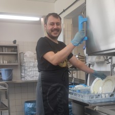 Rami bei der Arbeit