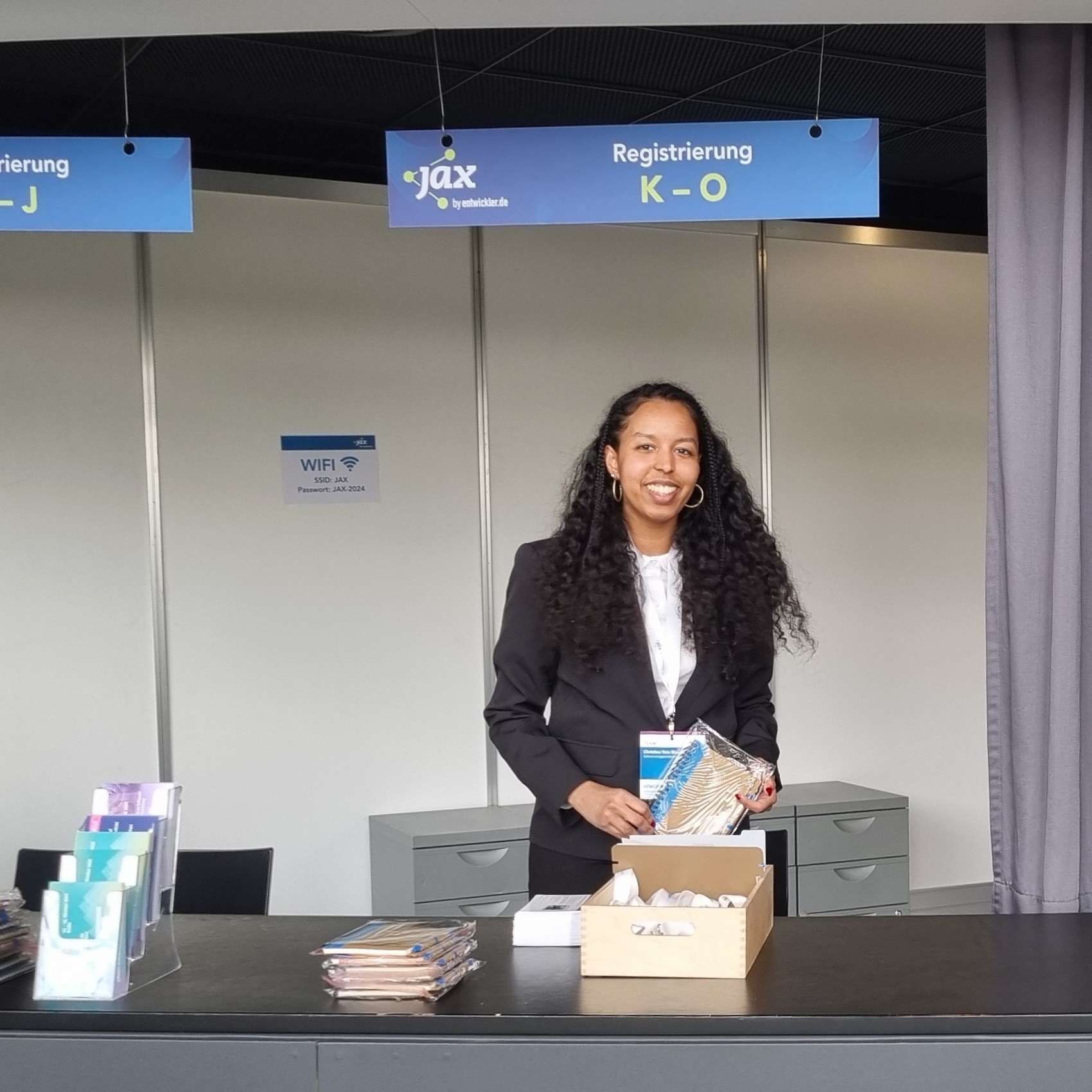 Mitarbeiter im Einsatz