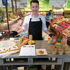 Arthur bei der Arbeit