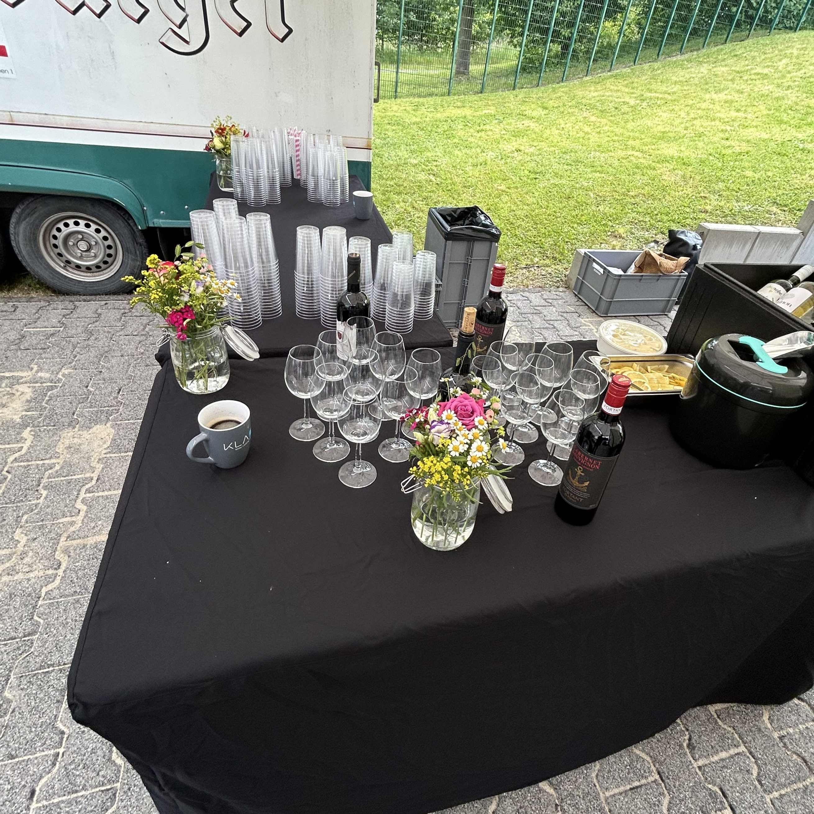 Mitarbeiter im Einsatz