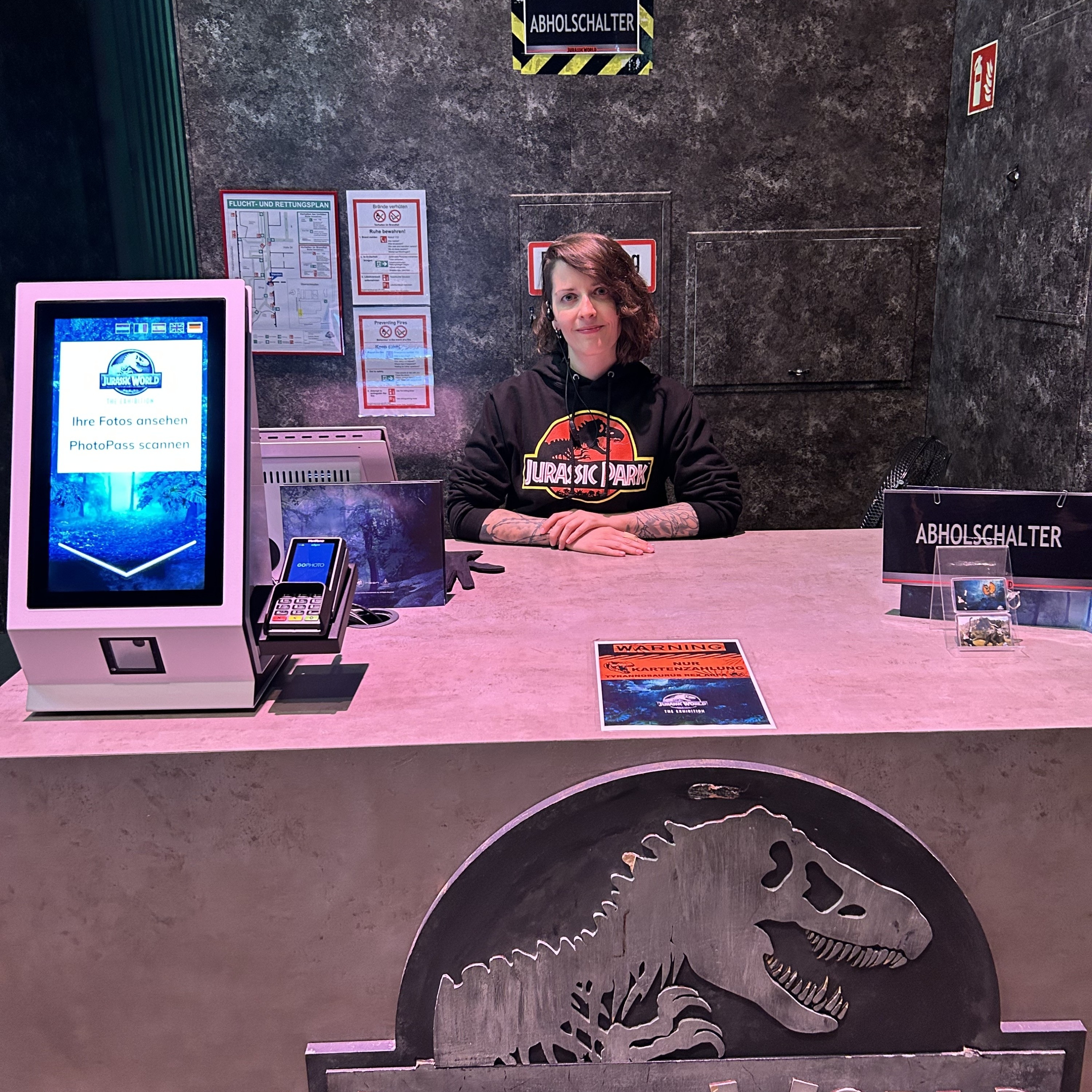 Mitarbeiter im Einsatz