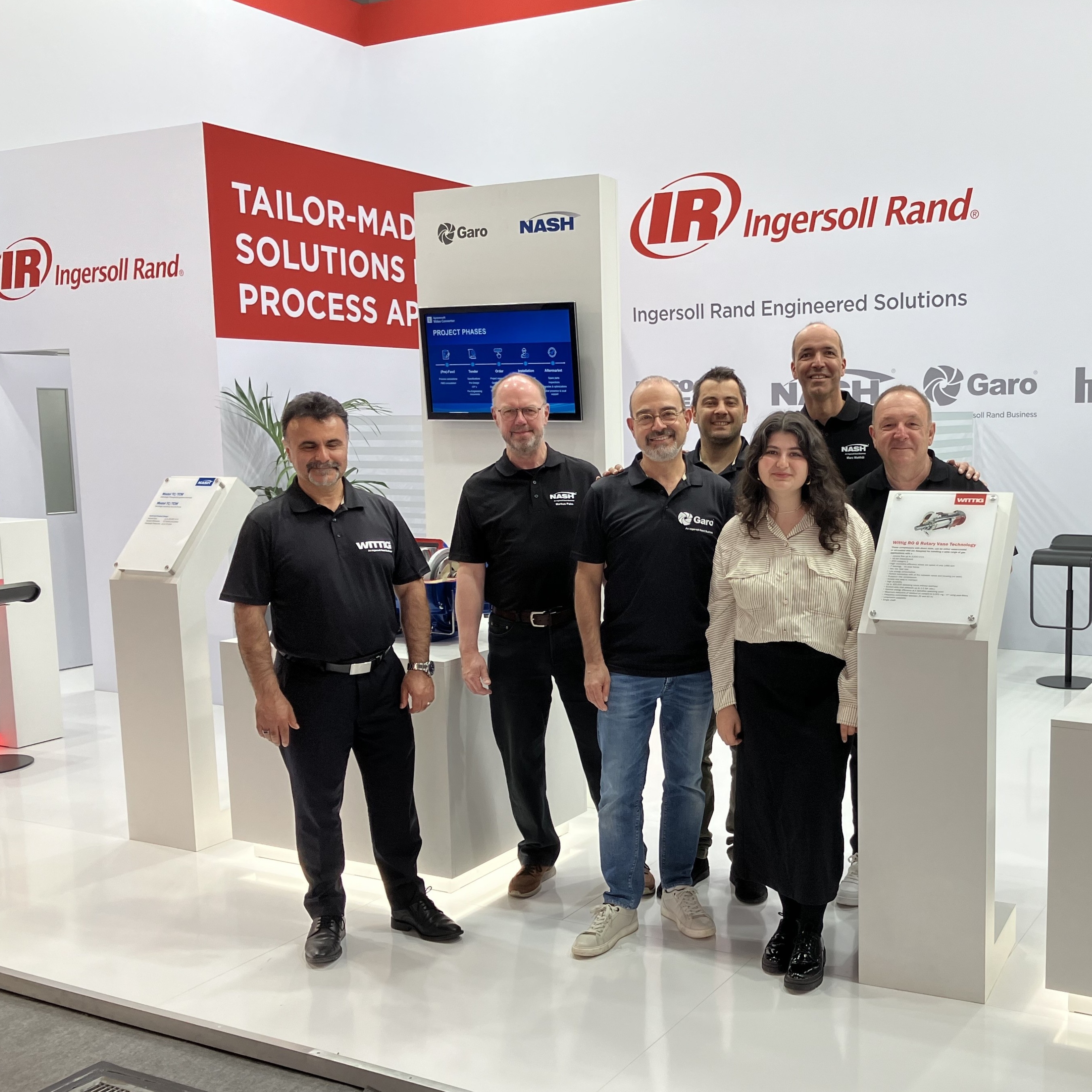 Mitarbeiter im Einsatz