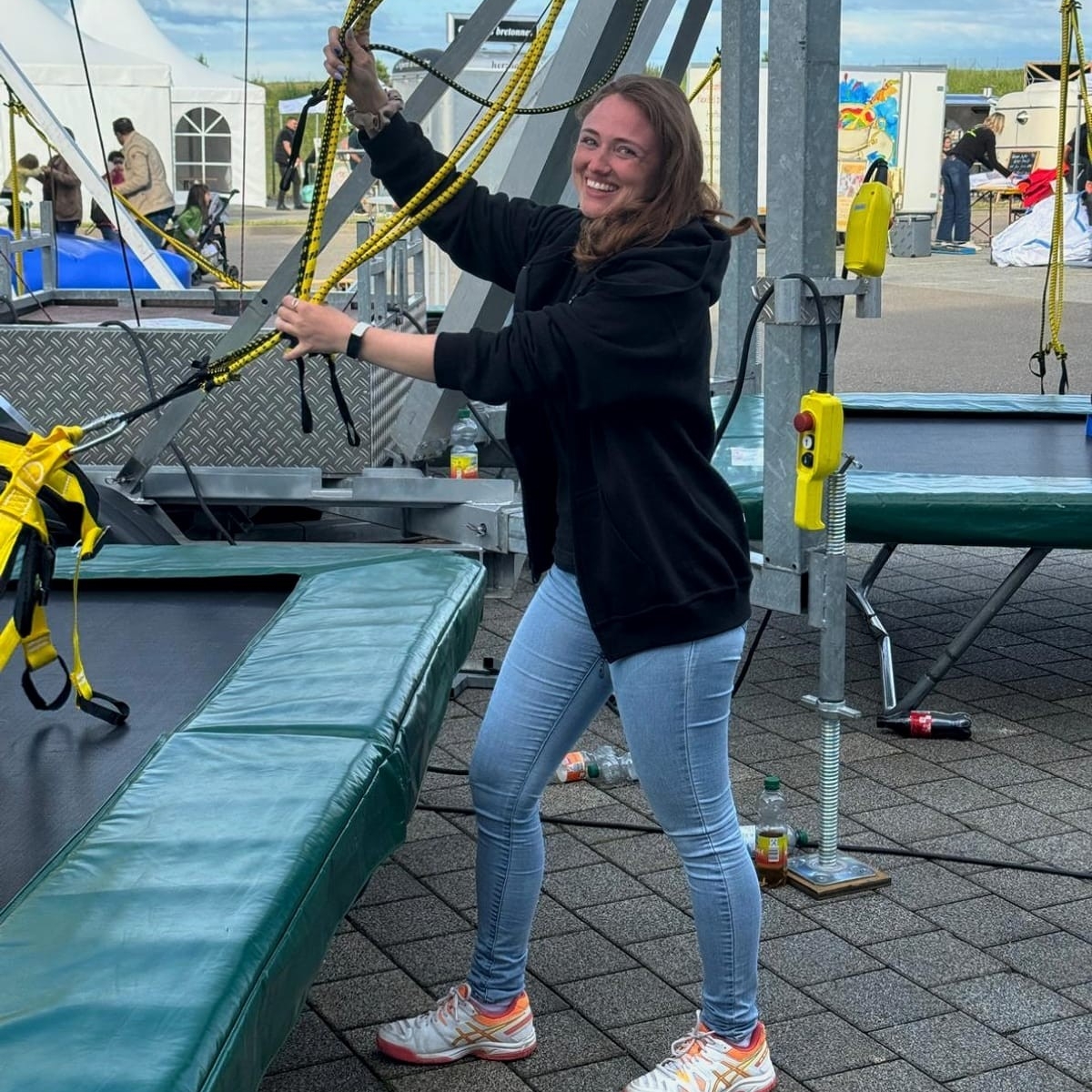 Mitarbeiter im Einsatz