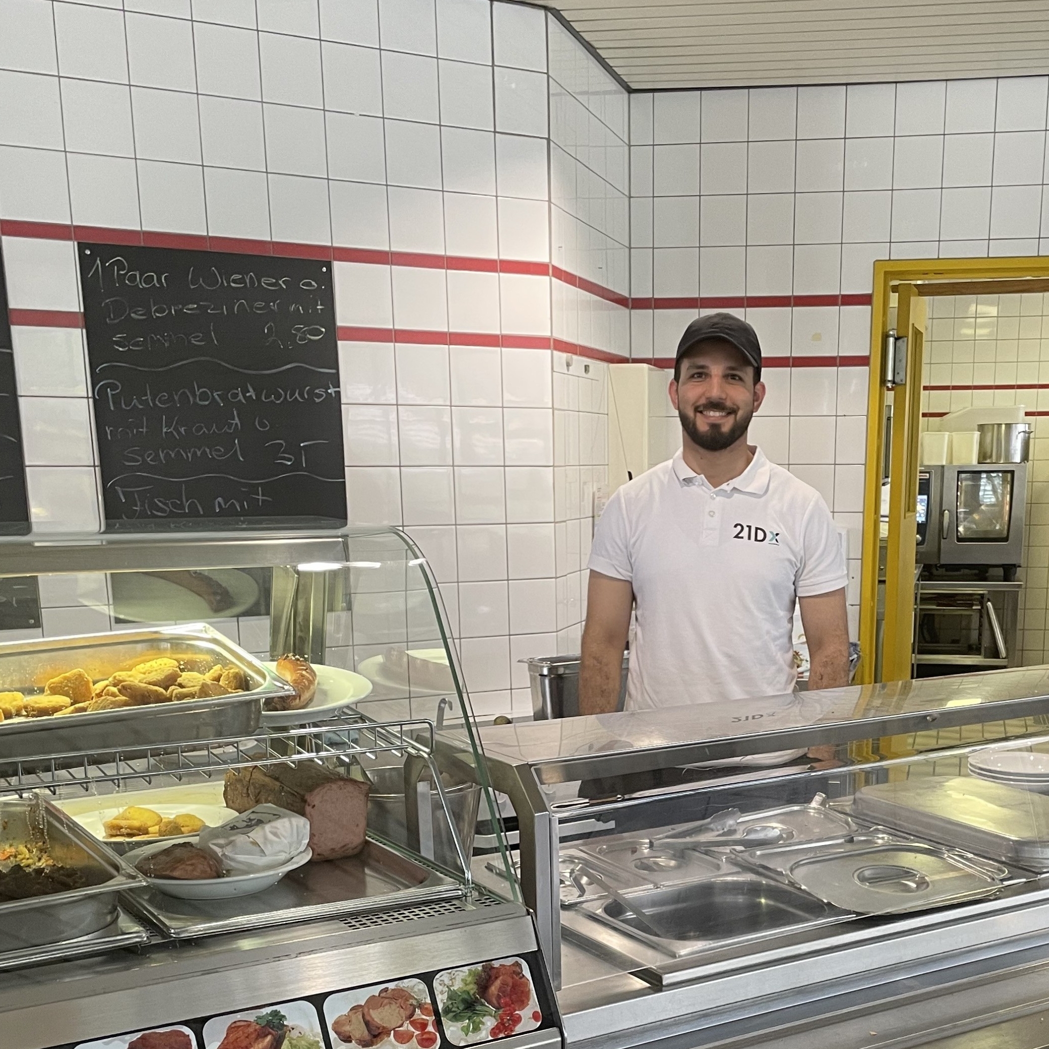 Mitarbeiter im Einsatz