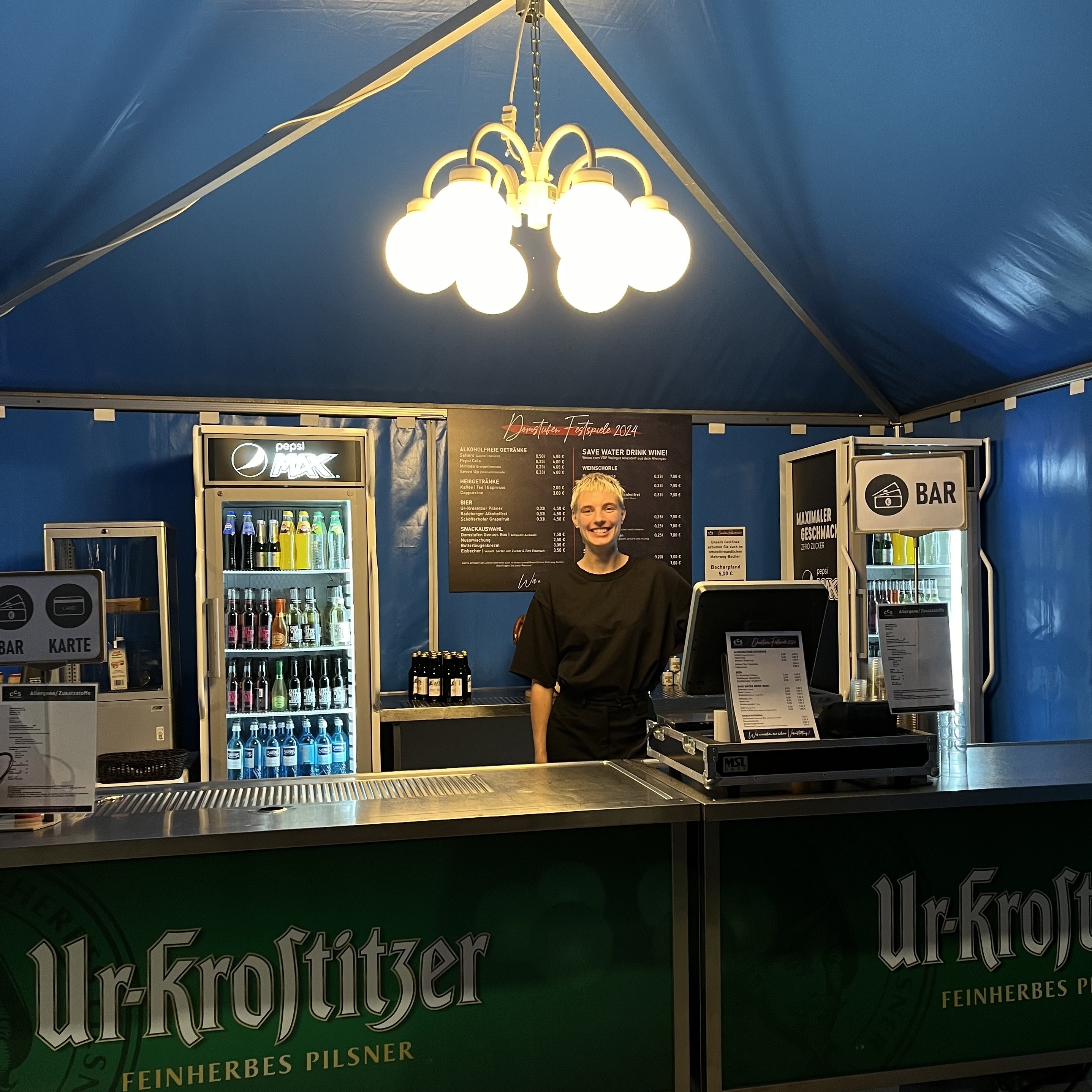 Mitarbeiter im Einsatz