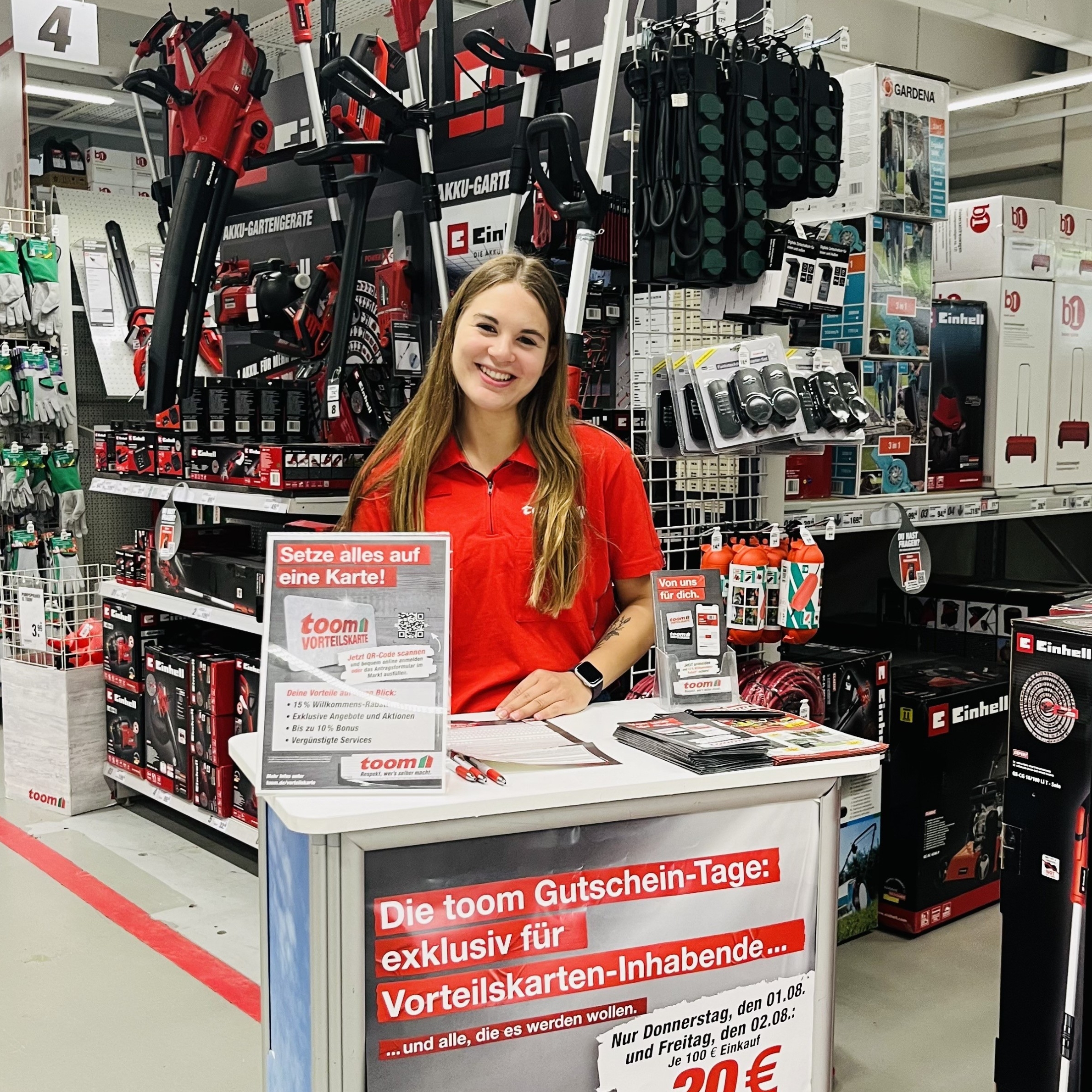 Mitarbeiter im Einsatz