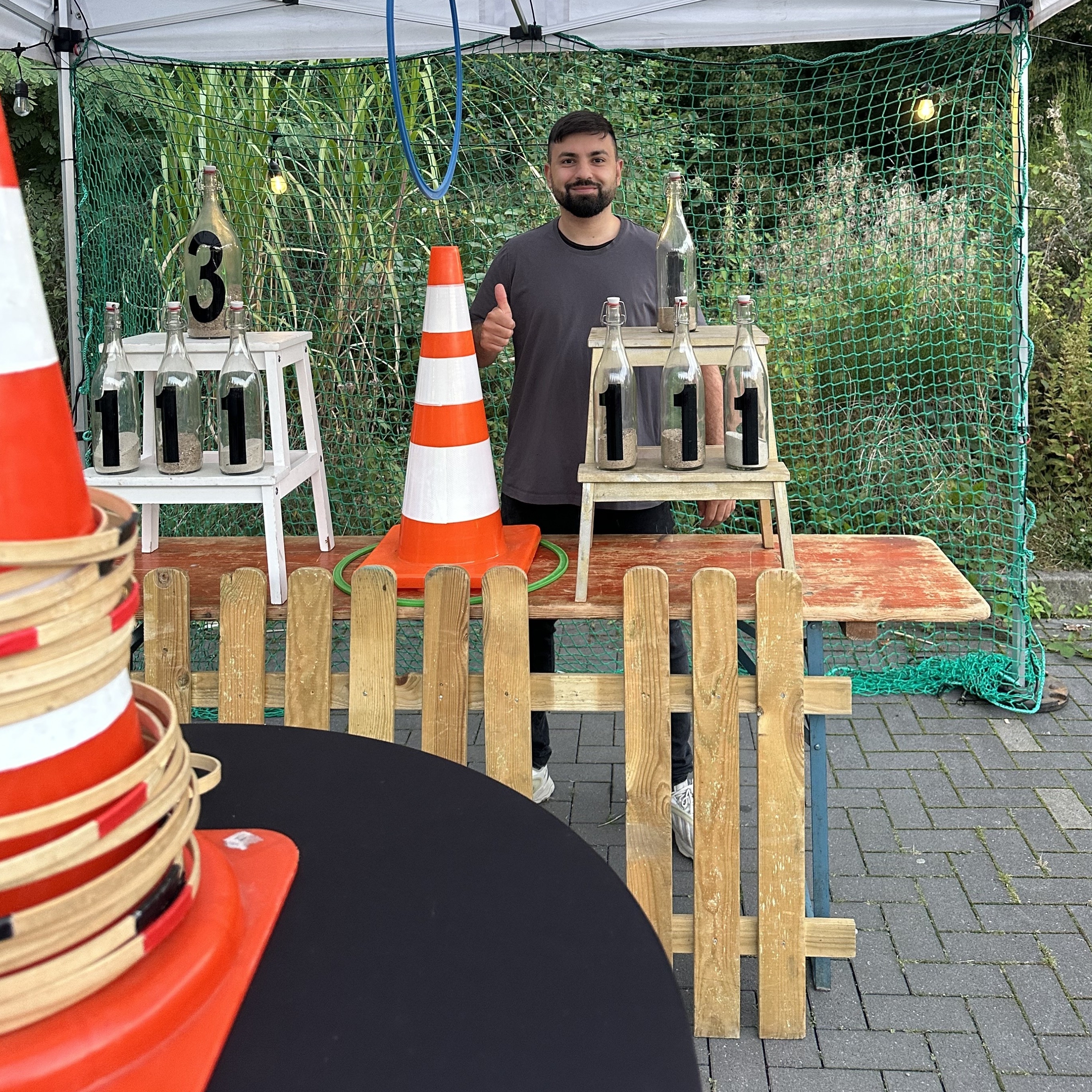 Mitarbeiter im Einsatz