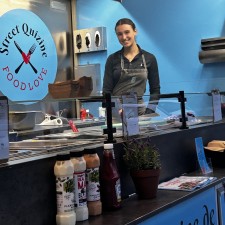 Luzie bei der Arbeit