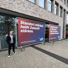 Zakariae bei der Arbeit