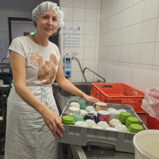 Lena bei der Arbeit