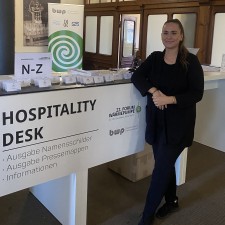 Lisa Marie bei der Arbeit