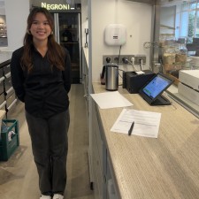 Thao Linh Elsa bei der Arbeit