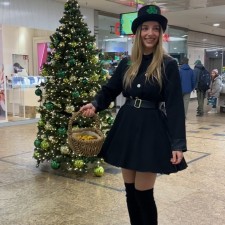 Clara bei der Arbeit