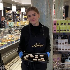 Antonia Philine bei der Arbeit