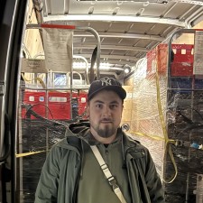 Nils bei der Arbeit