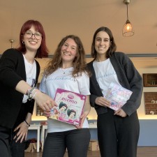 Leoni Eleonore bei der Arbeit