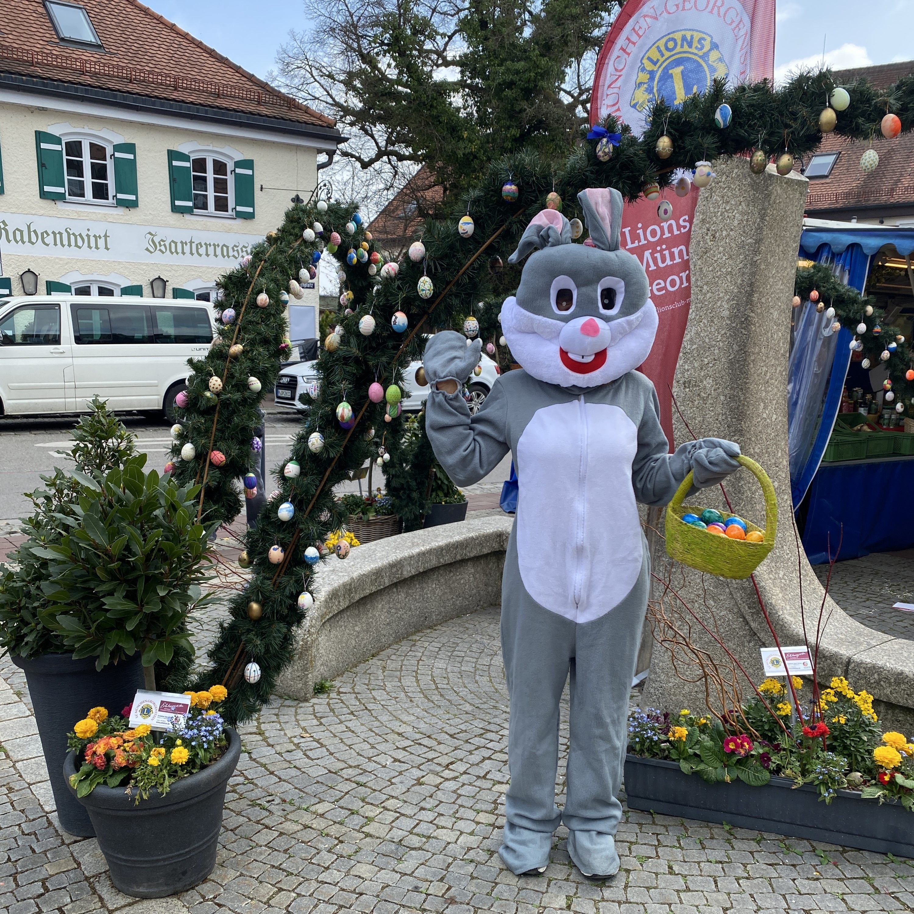 Mitarbeiter im Einsatz
