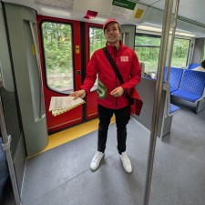 Paul bei der Arbeit