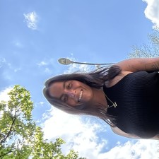 Marie bei der Arbeit