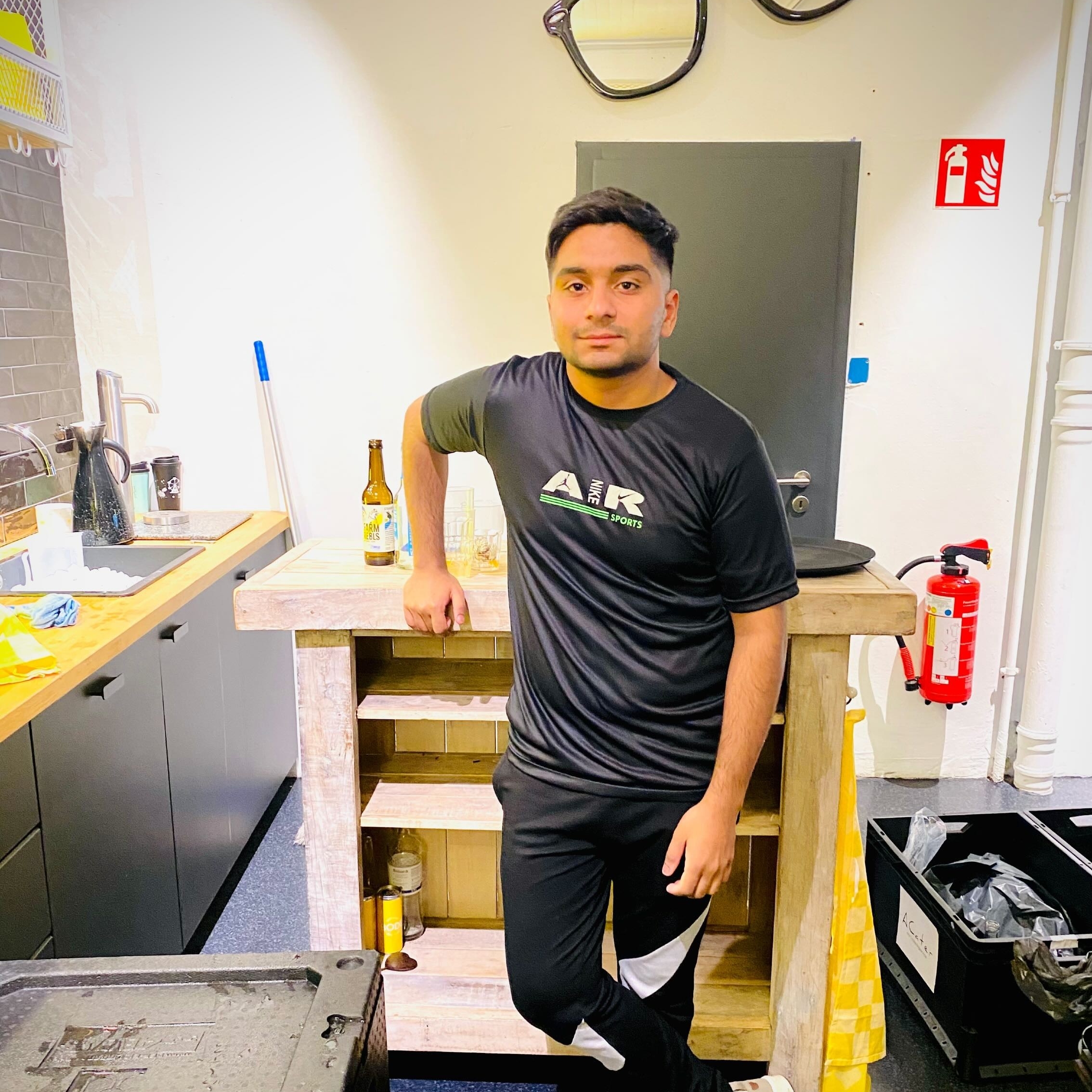 Mitarbeiter im Einsatz