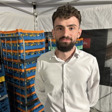 Francesco bei der Arbeit