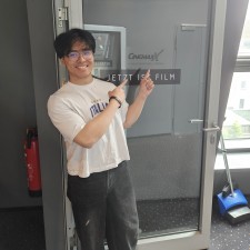 Anh Kiet bei der Arbeit