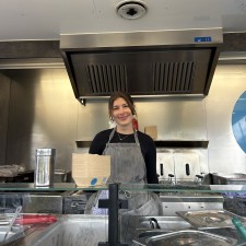 Lena Marie bei der Arbeit
