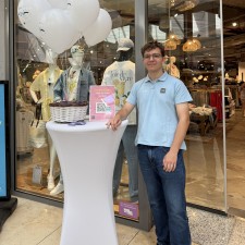 Linus bei der Arbeit