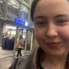 Magdalena bei der Arbeit