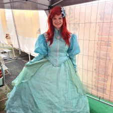 Sarah Meike bei der Arbeit