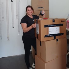 Ala bei der Arbeit