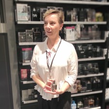 Antje bei der Arbeit