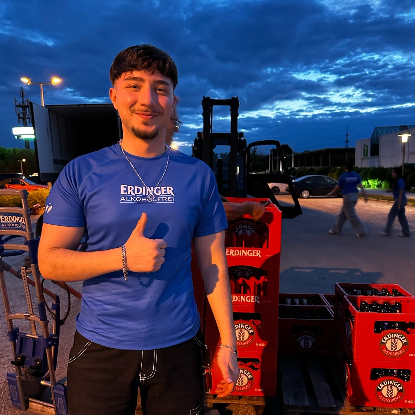 Mitarbeiter im Einsatz