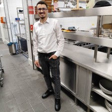 Mohammed bei der Arbeit
