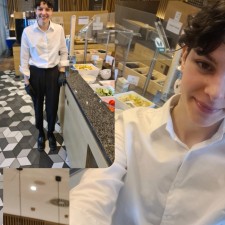 Nadia bei der Arbeit