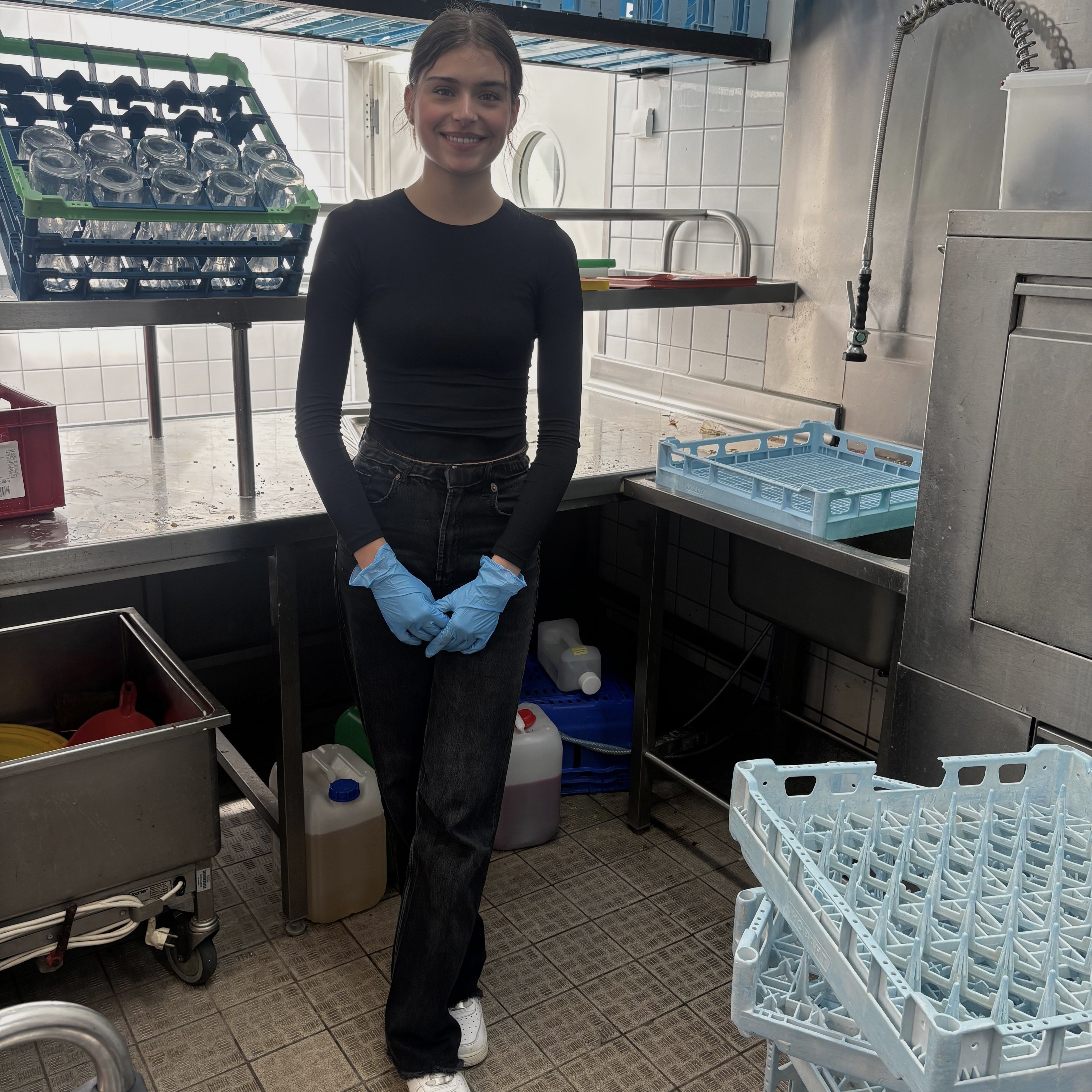 Mitarbeiter im Einsatz