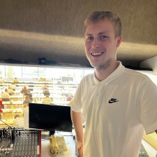 Paul-Moritz bei der Arbeit