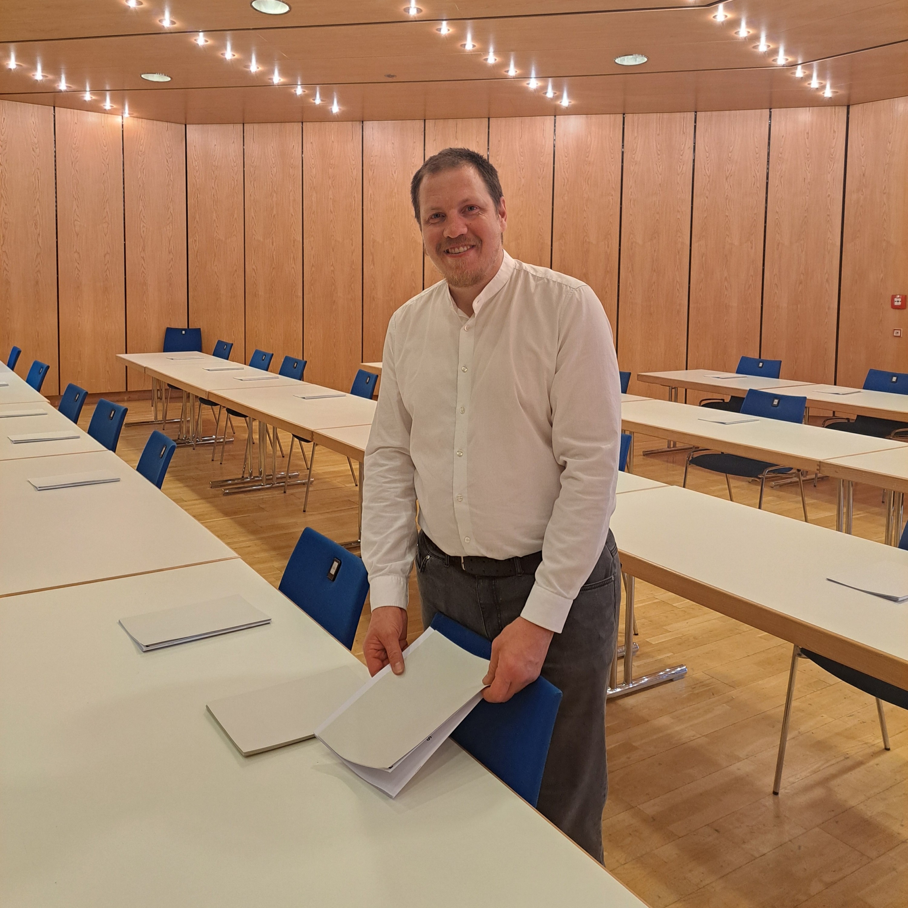 Mitarbeiter im Einsatz