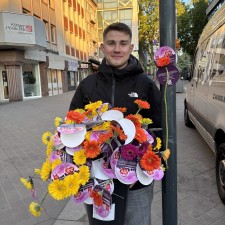 Jonas bei der Arbeit
