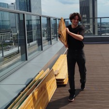 Youssef bei der Arbeit