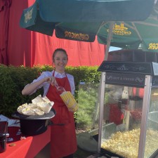 Ramona bei der Arbeit
